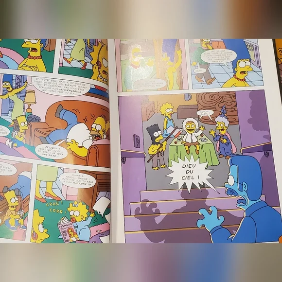 Simpsons French Comic book lot - Picture 3 of 3